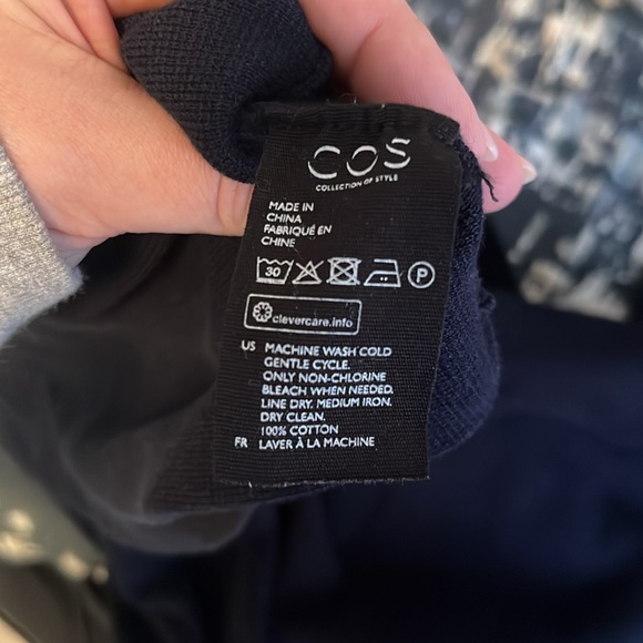 COS Navy Turtleneck sweater - Picture 5 of 6